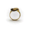 Anillo 51 Anillo con cierre italiano de oro de 18 quilates y rubíes 58 Facettes A20085