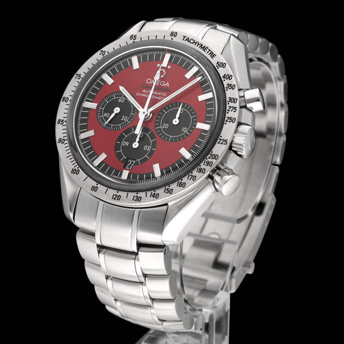 Omega Speedmaster Legend Schumacher horloge - Stalen horloge 58 Facettes OMG/SPE/578