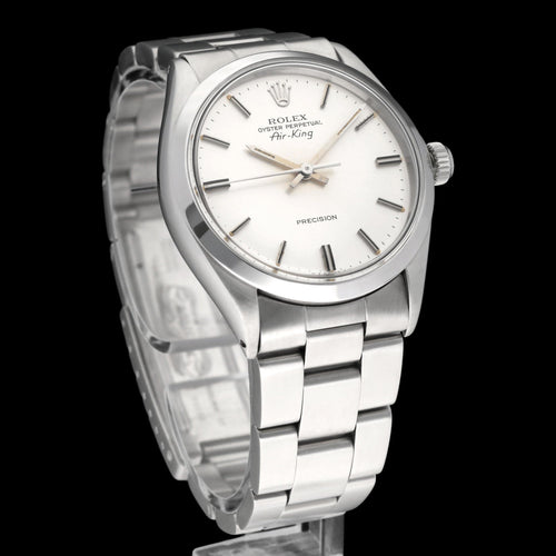 Relógio Rolex Air King Precision - Relógio 5500 em aço 58 Facettes ROL/AIK/223