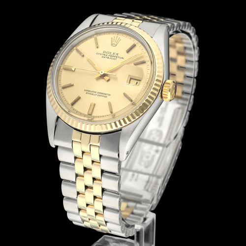 Relógio Rolex Datejust - Relógio 1601 em ouro e aço 58 Facettes ROL\/DJ1\/1375