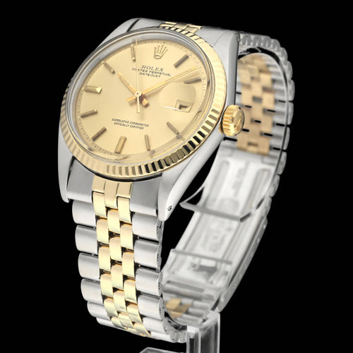 Relógio Rolex Datejust - Relógio 1601 em ouro e aço 58 Facettes ROL\/DJ1\/1375