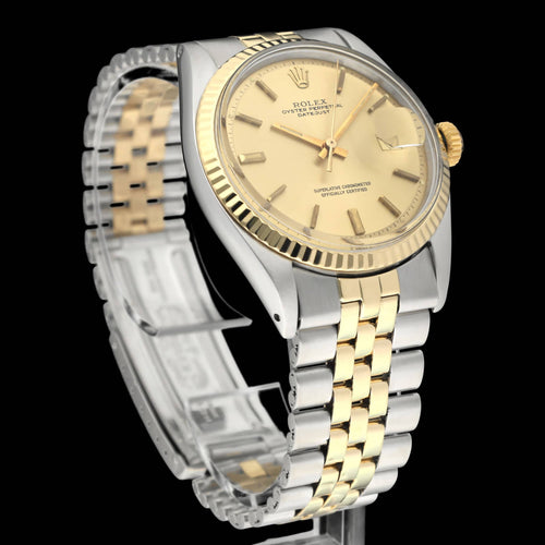 Relógio Rolex Datejust - Relógio 1601 em ouro e aço 58 Facettes ROL\/DJ1\/1375