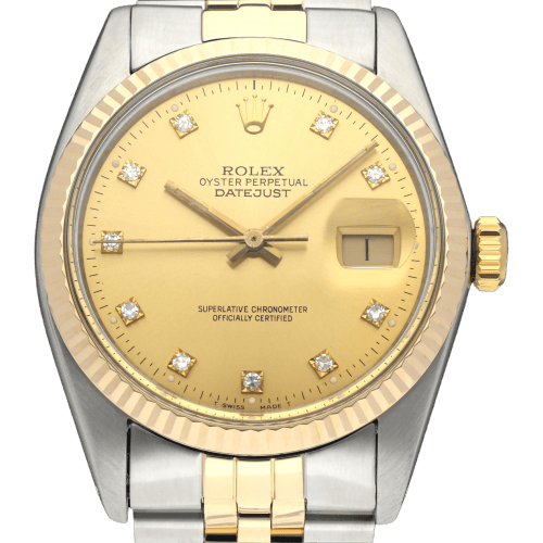 Rolex Datejust sat - Sat 16013G od zlata i čelika 58 Facettes ROL/DJ1/1374