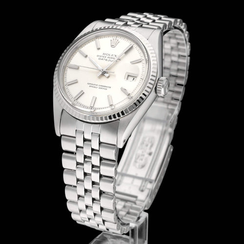 Rolex Datejust-klocka - Klocka 1601 i stål 58 Facettes ROL/DJ1/1379