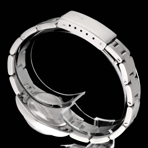 Rolex Oyster Perpetual-klocka - Lady 76080-klocka i stål 58 Facettes ROL/OOP/219