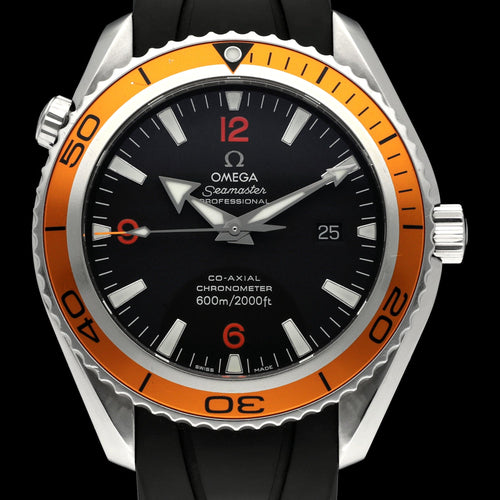 Montre Omega Seamaster Planet Ocean - Montre en acier, 2007 58 Facettes OMG/SEA/288