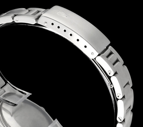 Rolex Oyster Perpetual ur - 34 mm ur i stål, 1972 58 Facettes ROL/OOP/220
