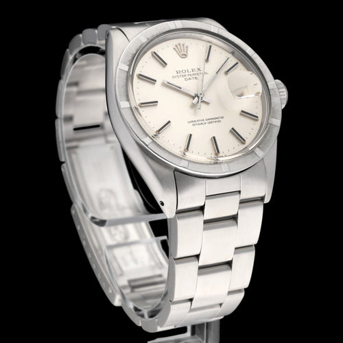 Relógio Rolex Oyster Perpetual Date - Relógio 1501 em aço 58 Facettes ROL/OPD/293