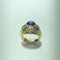 Ring i 18 karat gult guld, safir och diamanter 58 Facettes 260111