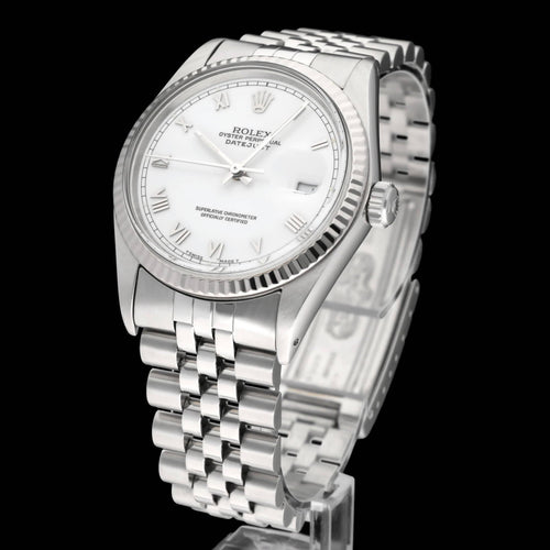 Orologio Rolex Datejust - Orologio 16014 in acciaio 58 Facettes ROL/DJ1/1350