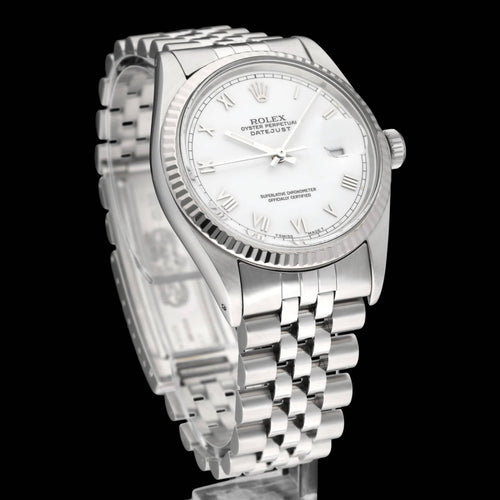 Orologio Rolex Datejust - Orologio 16014 in acciaio 58 Facettes ROL/DJ1/1350