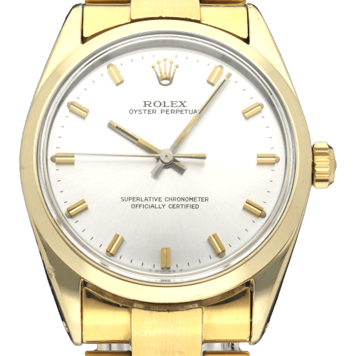 Relógio Rolex Oyster Perpetual - Relógio de 34 mm em ouro e aço 58 Facettes ROL/OOP/221