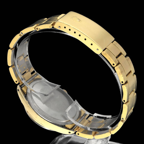 Relógio Rolex Oyster Perpetual - Relógio de 34 mm em ouro e aço 58 Facettes ROL/OOP/221