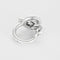 Bague 52 Hermès Croisette - Bague grand modèle en argent 58 Facettes 58FC42