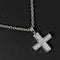 Collier Bvlgari - Collier Croce en or blanc 18K et diamants pavés 58 Facettes bbs0qdjdva