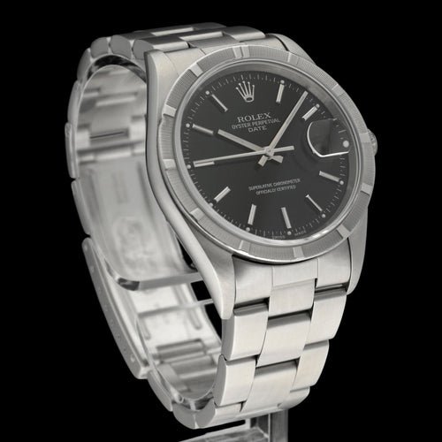 Montre Rolex Oyster Perpetual Date - Montre 15210 en acier 58 Facettes ROL/OPD/260