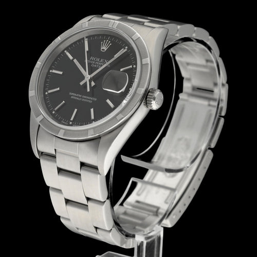 Montre Rolex Oyster Perpetual Date - Montre 15210 en acier 58 Facettes ROL/OPD/260