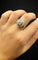 Bague 56 Anello Halo - Bague en or jaune avec diamant central 2,30 ct 58 Facettes