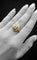 Bague 56 Anello Halo - Bague en or jaune avec diamant central 2,30 ct 58 Facettes