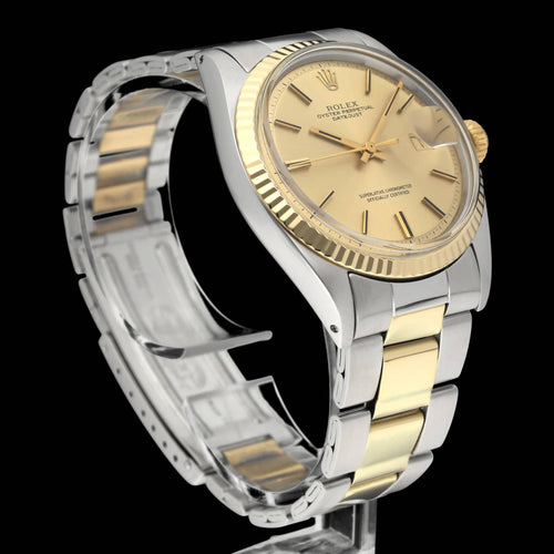 Montre Rolex Datejust - Montre automatique 1601, 1971 en or et acier 58 Facettes ROL/DJ1/1149