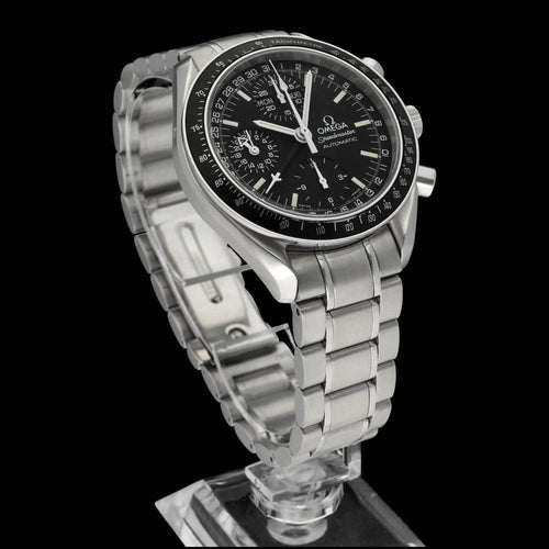 Montre Omega Speedmaster Day Date - Montre automatique en acier, 1998 58 Facettes OMG/SPE/466