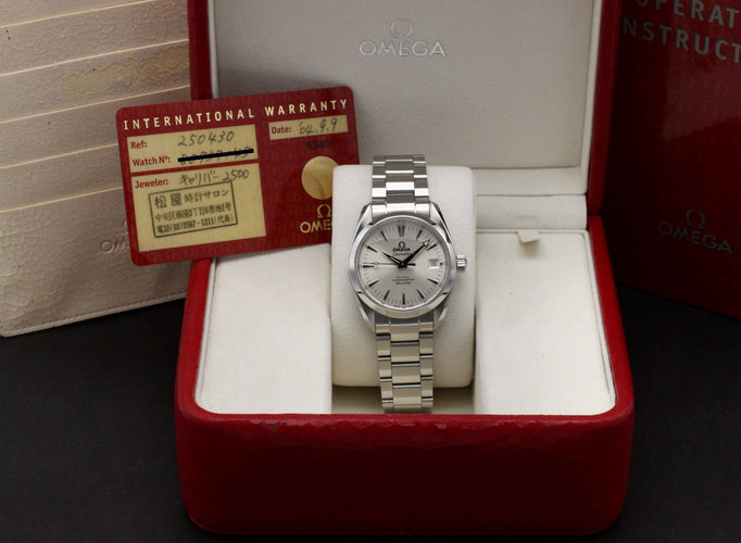 Montre Omega Seamaster Aqua Terra Co-axial - Montre en acier 58 Facettes OMG/SEA/206