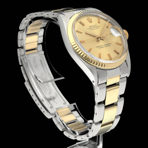 Montre Rolex Datejust 1601 - Montre automatique en or/acier 58 Facettes ROL/DJ1/1147