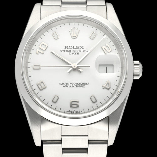 Rolex Oyster Perpetual Date - Automatic steel watch ref. 15200 (1991) 