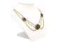 Collier Napoléon III - Collier en or jaune 18 carats, émail et strass 58 Facettes 23061