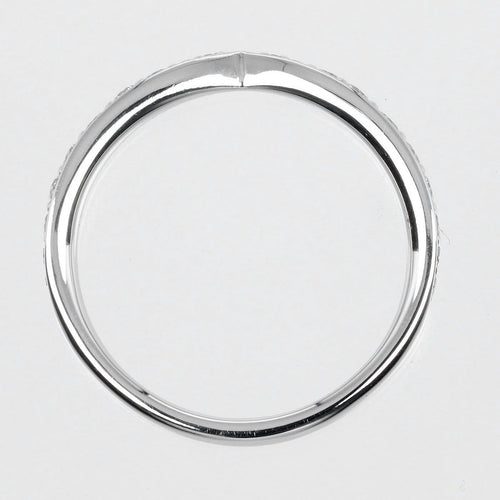 Bague Tiffany & Co. - Bague Harmony Band en platine et diamants 58 Facettes abov0c