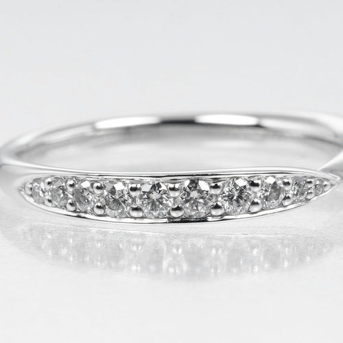 Bague Tiffany & Co. - Bague Harmony Band en platine et diamants 58 Facettes abov0c