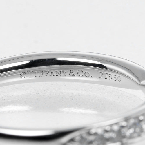 Bague Tiffany & Co. - Bague Harmony Band en platine et diamants 58 Facettes abov0c