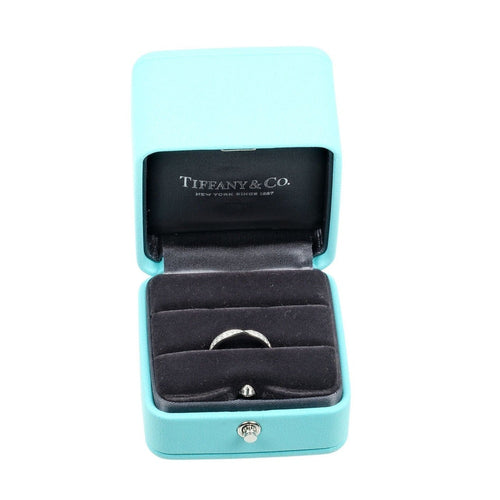 Bague Tiffany & Co. - Bague Harmony Band en platine et diamants 58 Facettes abov0c