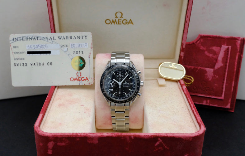 Montre Omega Speedmaster - Montre Day Date 3520.50.00 en acier 58 Facettes OMG/SPE/544