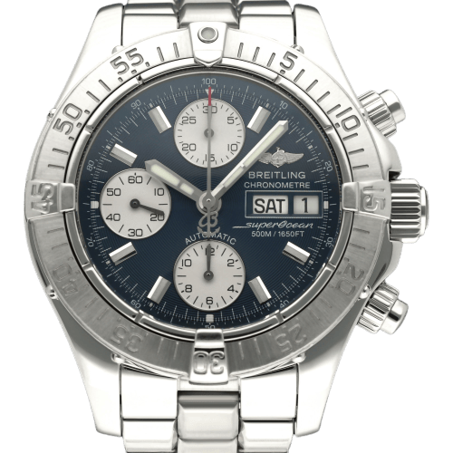 Часовник Breitling Superocean - Хронографски часовник II A13340 от стомана 58 Facettes BTL/SOC/104