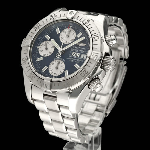 Часовник Breitling Superocean - Хронографски часовник II A13340 от стомана 58 Facettes BTL/SOC/104