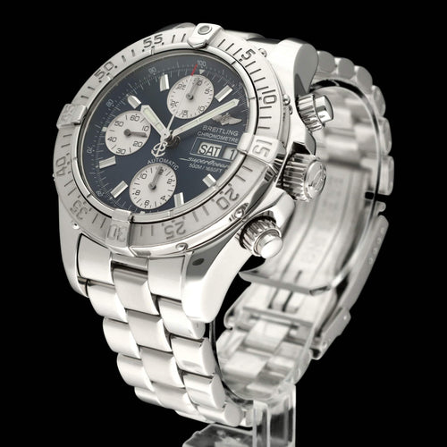 Часовник Breitling Superocean - Хронографски часовник II A13340 от стомана 58 Facettes BTL/SOC/104