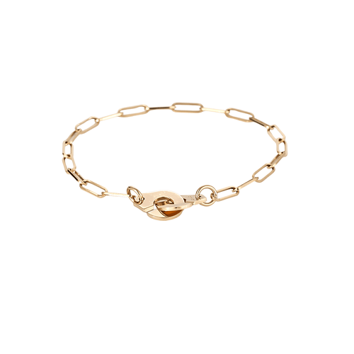 Dinh Van Menottes - 18 karaatin keltakultainen rannekoru 58 Facettes BO/250061
