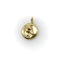 Pendentif Cute as a Button - Pendentif whippet en or 14K et rubis 58 Facettes