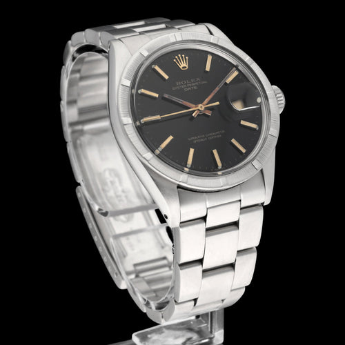 Montre Rolex Oyster Perpetual Date 1501 - Montre automatique en acier 58 Facettes ROL/OPD/259