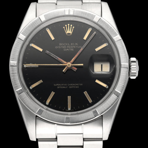 Montre Rolex Oyster Perpetual Date 1501 - Montre automatique en acier 58 Facettes ROL/OPD/259