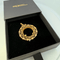 Myntberlock i 18 karat gult guld 58 Facettes 250093