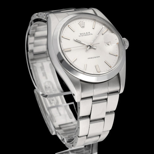 Relógio Rolex Oyster Precision - Relógio 6694 em aço 58 Facettes ROL/OPR/147
