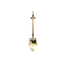 Signature Pendant - 14K gold shovel pendant 58 Facettes A2001H