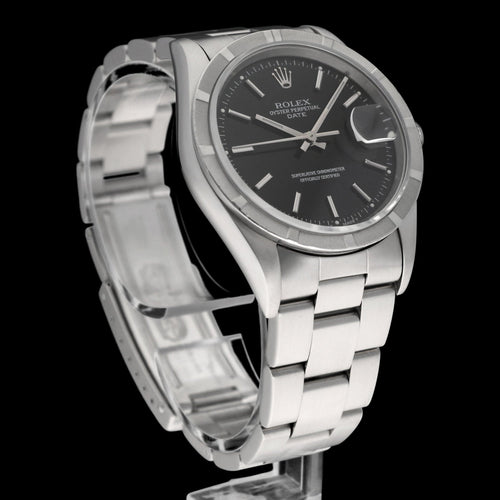 Montre Rolex - Oyster Perpetual Date 15210 58 Facettes ROL/OPD/277