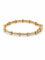 Bracelet Bracelet en or jaune 18 carats serti de diamants naturels 58 Facettes bbb