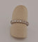 Bague 55 Alliance - Bague diamants en or blanc 58 Facettes 1056177