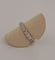 Bague 55 Alliance - Bague diamants en or blanc 58 Facettes 1056177