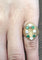 Bague 48 Bague en or jaune 18 kt, diamants et émeraudes 58 Facettes 340/26 A 173/26