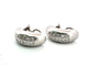 Boucles d'oreilles Boucles d'oreilles en or blanc 18 kt avec diamants princess 58 Facettes 340/26 H 173/26